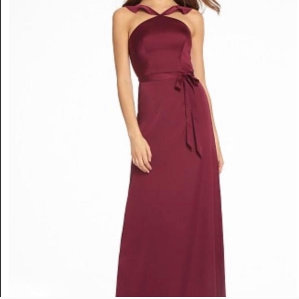 Monique Lhuillier maxi gown